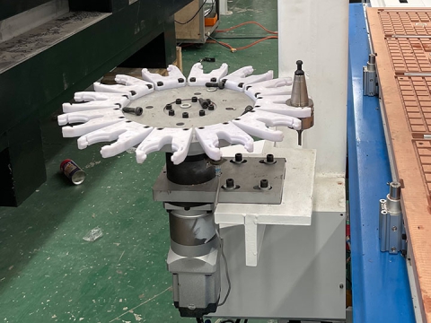 Automatic Carousel Tool Changer CNC Router Machining Center Automatic Carousel Tool Changer CNC Router Machining Center