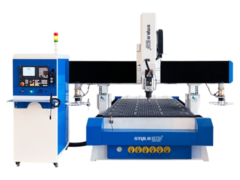 Industrial 5x10 CNC Woodworking Machine with Dual ATC Kits Industrial 5x10 CNC Woodworking Machine with Dual ATC Kits