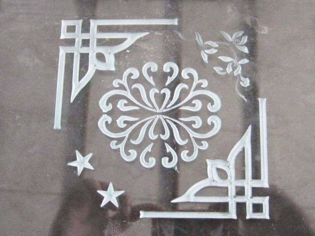 CNC Glass Carving and Cutting Machine Samples CNC Glass Carving and Cutting Machine Samples