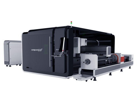 Dual-Purpose 6KW Fiber Laser Cutter for Metal Sheet & Tube Dual-Purpose 6KW Fiber Laser Cutter for Metal Sheet & Tube