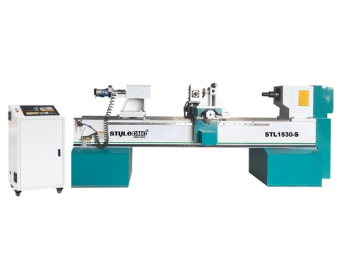 Industrial CNC Wood Lathe for Table Legs & Stair Balusters Industrial CNC Wood Lathe for Table Legs & Stair Balusters