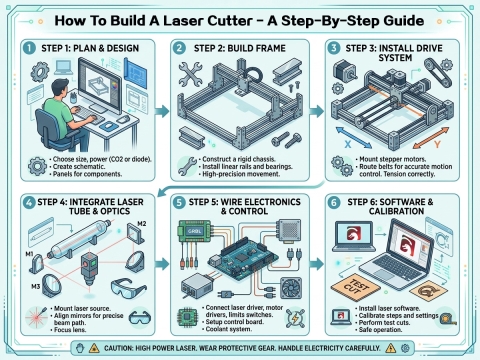 How To Build A Laser Cutter Machine? - DIY Guide How To Build A Laser Cutter Machine? - DIY Guide