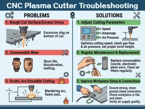 13 Most Common CNC Plasma Cutter Problems and Solutions 13 Most Common CNC Plasma Cutter Problems and Solutions