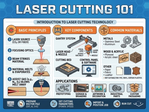 Laser Cutting 101: Everything You Need to Know Laser Cutting 101: Everything You Need to Know