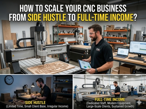 Scale Your CNC Side Hustle to Full-Time Income: Proven Guide Scale Your CNC Side Hustle to Full-Time Income: Proven Guide