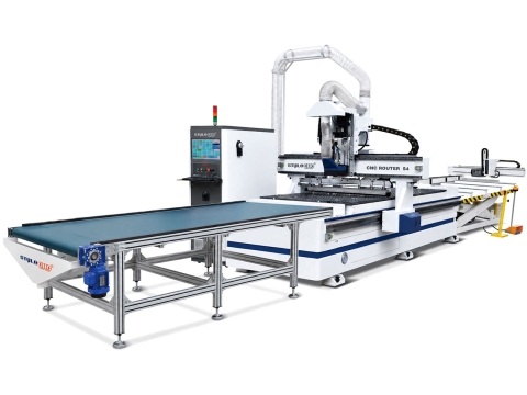 Automatic Cabinet-Making CNC Router with Loading & Unloading Automatic Cabinet-Making CNC Router with Loading & Unloading
