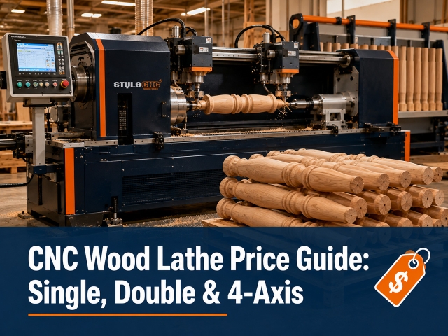 CNC Wood Lathe Prices: Single, Double & 4-Axis | STYLECNC CNC Wood Lathe Prices: Single, Double & 4-Axis | STYLECNC