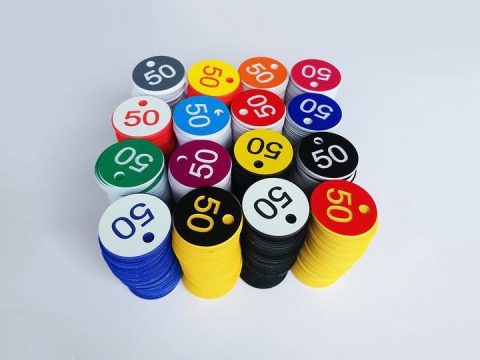 CO2 Laser Cutting Machine for Double Color Plate Samples CO2 Laser Cutting Machine for Double Color Plate Samples