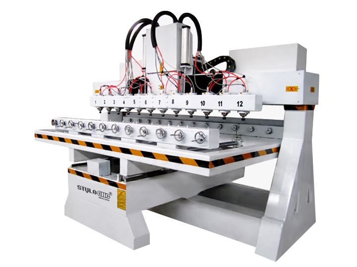 2023 Best Multi Head CNC Router Machine with Multi Spindle - STYLECNC