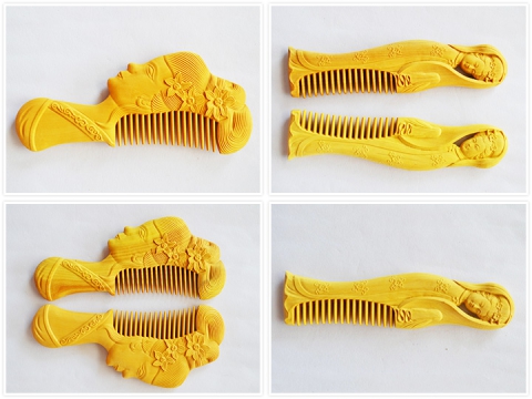 Chinese Boxwood Crafts CNC Router for Wooden Combs Chinese Boxwood Crafts CNC Router for Wooden Combs