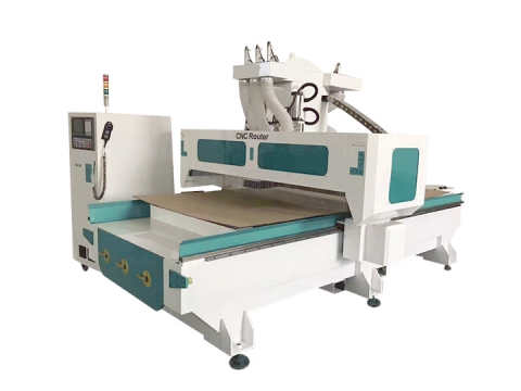 Dual-Spindle CNC Cabinet Making Machine with Drill Block Dual-Spindle CNC Cabinet Making Machine with Drill Block