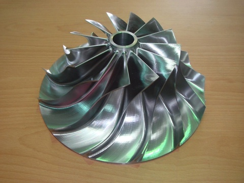 Small 5 Axis CNC Machine for Aluminum Mould Making Small 5 Axis CNC Machine for Aluminum Mould Making