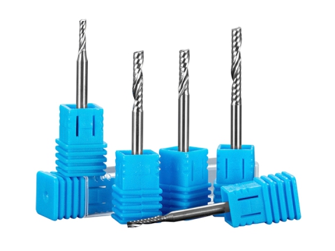 CNC Router Bits for Aluminum - Single Flute End Mill CNC Router Bits for Aluminum - Single Flute End Mill