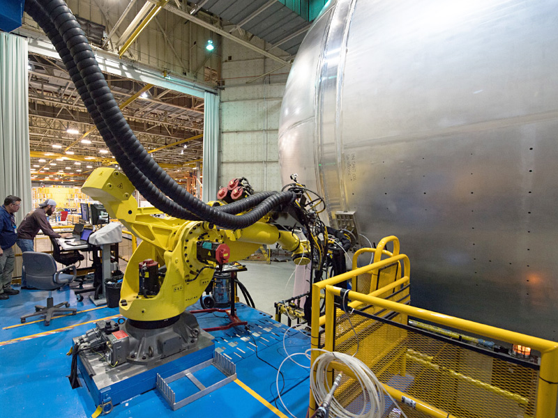 Laser Welding Robot for Rocket Welding Laser Welding Robot for Rocket Welding