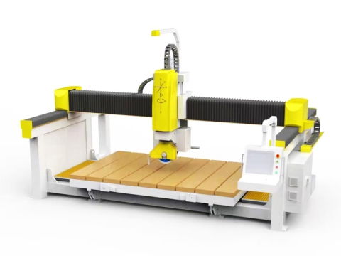 5 Axis CNC Stone Cutting Bridge Saw for Granite & Marble 5 Axis CNC Stone Cutting Bridge Saw for Granite & Marble