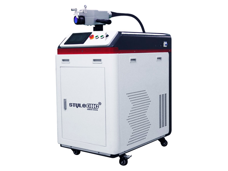 Lazer Rust Removal Cleaning Machine 1000w Laser Rust Removal With Hanwei  Control System