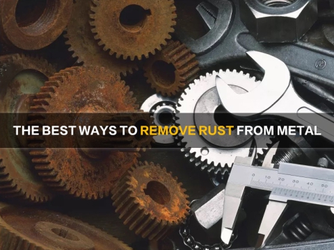18 Best Ways to Remove Rust from Metal in 2026 18 Best Ways to Remove Rust from Metal in 2026