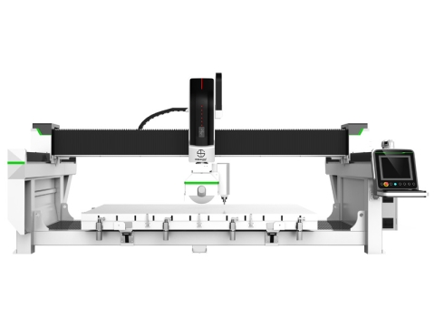 4+1 Auto Stone CNC Bridge Saw for Sink Cutout In Countertop 4+1 Auto Stone CNC Bridge Saw for Sink Cutout In Countertop