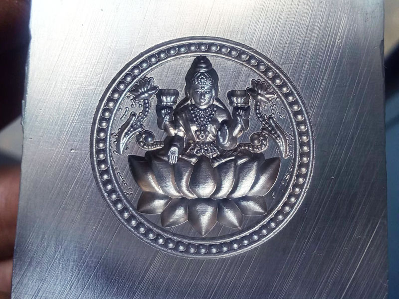 CNC metal engraving project CNC metal engraving project