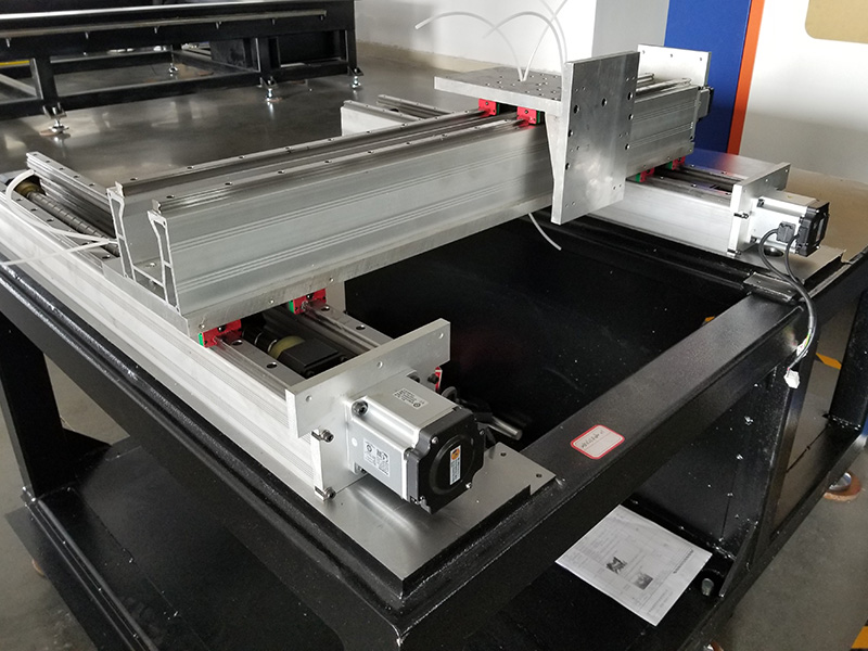 metal laser cutter double driving system metal laser cutter double driving system