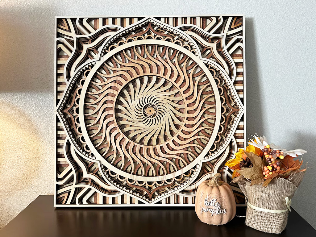 Laser cut wood wall art Laser cut wood wall art