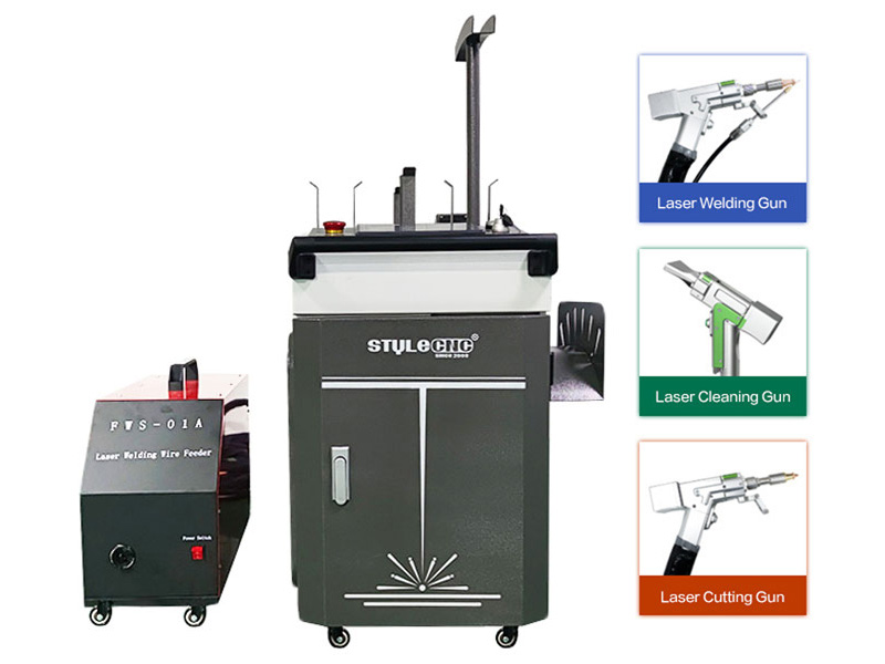 3-In-1 Handheld Laser Welding, Cleaning, Cutting Machine 3-In-1 Handheld Laser Welding, Cleaning, Cutting Machine