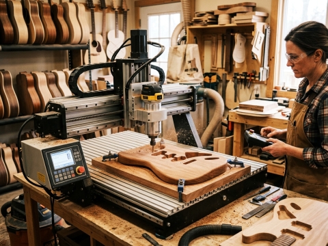 CNC Router for Guitar Making: Start a Profitable Luthier Business CNC Router for Guitar Making: Start a Profitable Luthier Business