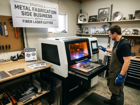 Start a Metal Fabrication Business with a Fiber Laser Cutter Start a Metal Fabrication Business with a Fiber Laser Cutter