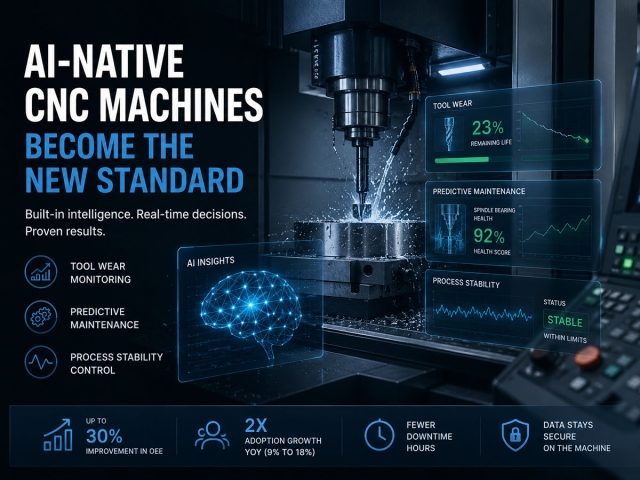 AI-Native CNC Machines Become A New Standard AI-Native CNC Machines Become A New Standard