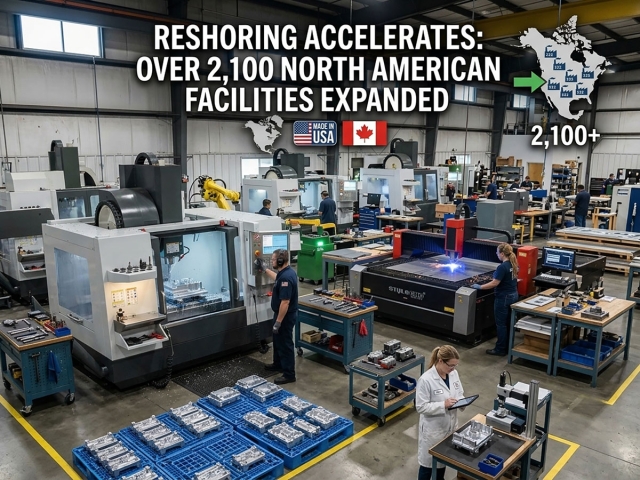 Reshoring Accelerates: 2100+ North American Facilities Expand Reshoring Accelerates: 2100+ North American Facilities Expand