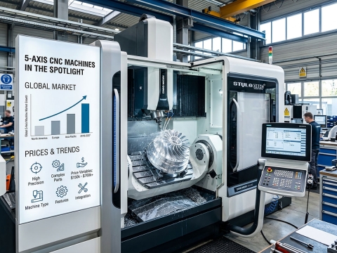 Five-Axis CNC Machines Take Center Stage: Global Market & Prices Five-Axis CNC Machines Take Center Stage: Global Market & Prices