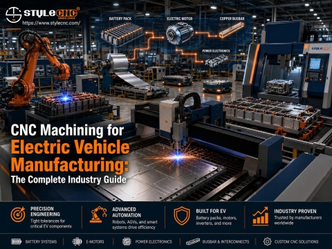 CNC Machining for EV Manufacturing: Industry Guide | STYLECNC CNC Machining for EV Manufacturing: Industry Guide | STYLECNC