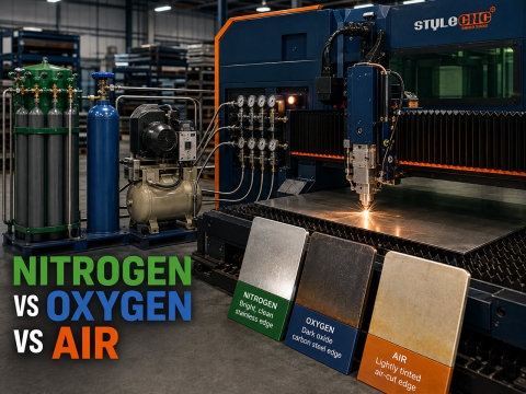 Nitrogen vs Oxygen vs Air: Laser Cutting Assist Gas Guide Nitrogen vs Oxygen vs Air: Laser Cutting Assist Gas Guide