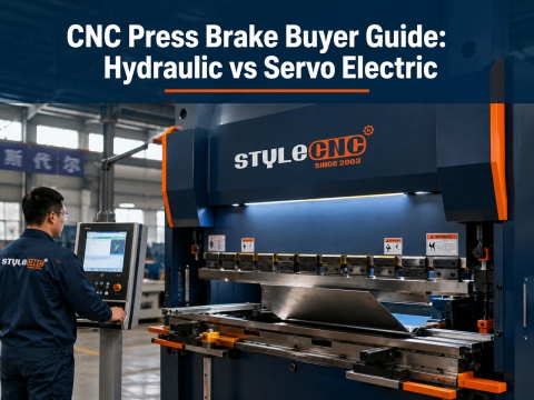 CNC Press Brake Guide: Hydraulic vs Servo Electric | STYLECNC CNC Press Brake Guide: Hydraulic vs Servo Electric | STYLECNC