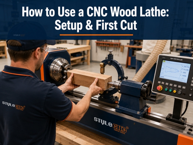How to Use a CNC Wood Lathe: Setup & First Cut | STYLECNC How to Use a CNC Wood Lathe: Setup & First Cut | STYLECNC