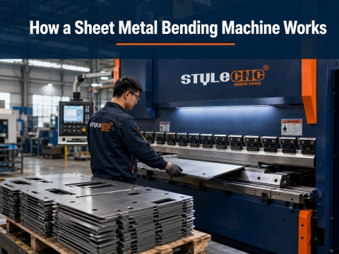 How a Sheet Metal Bending Machine Works | STYLECNC How a Sheet Metal Bending Machine Works | STYLECNC