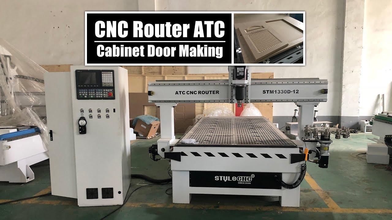 Automatic Tool Changer CNC Router for Cabinet Door Making Automatic Tool Changer CNC Router for Cabinet Door Making