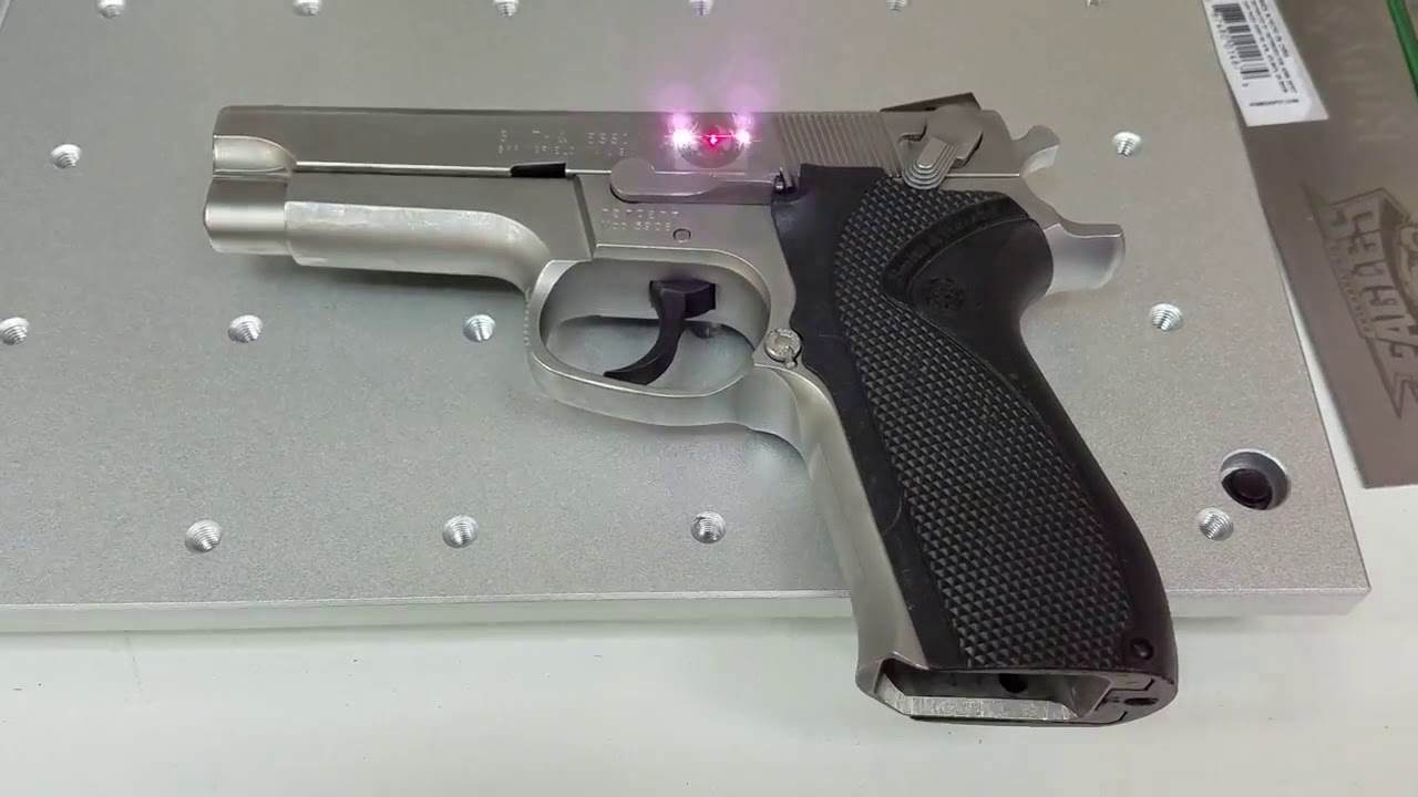 Fiber Laser Engraving Machine for Guns and Firearms Fiber Laser Engraving Machine for Guns and Firearms