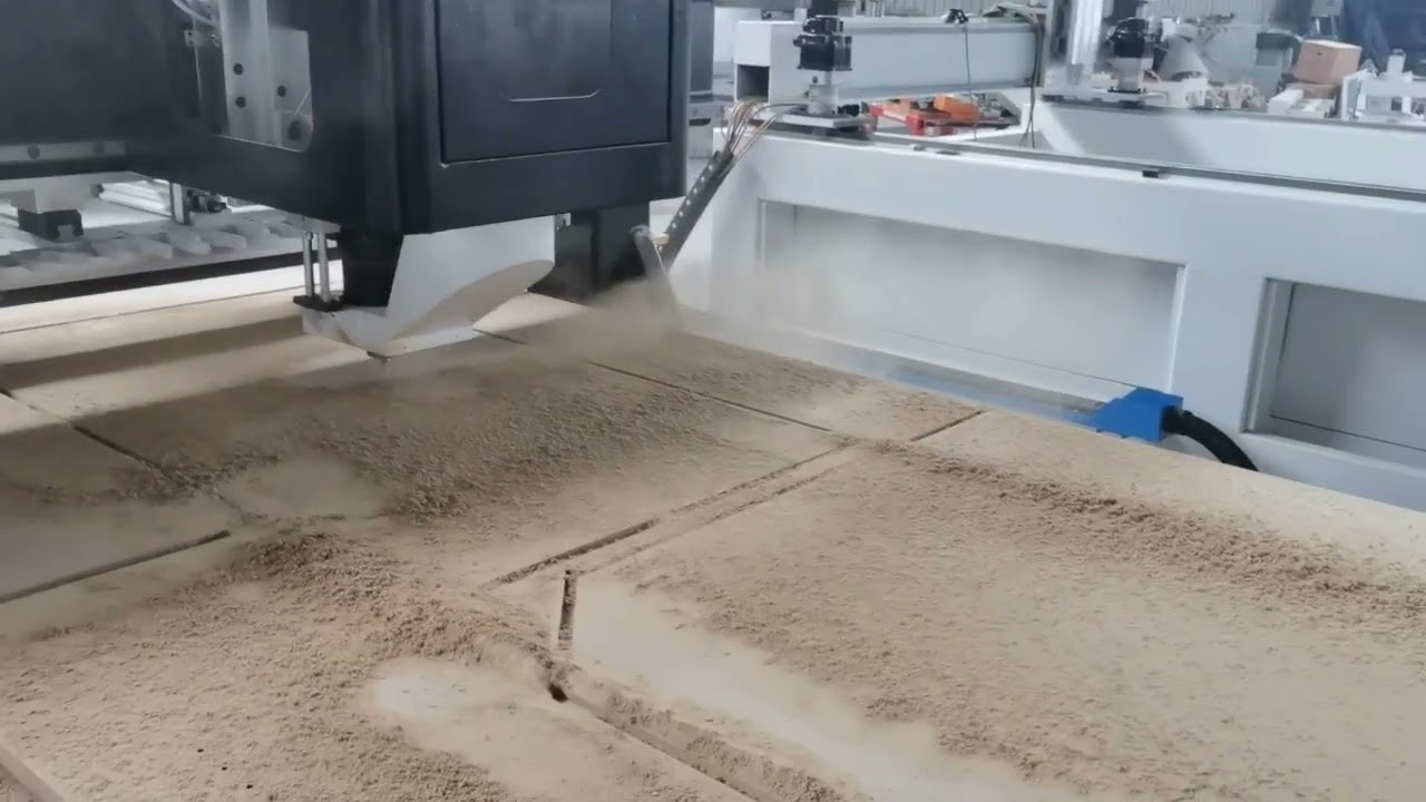 4x8 ATC CNC Wood Carving Machine with Tool Changer for Sale 4x8 ATC CNC Wood Carving Machine with Tool Changer for Sale